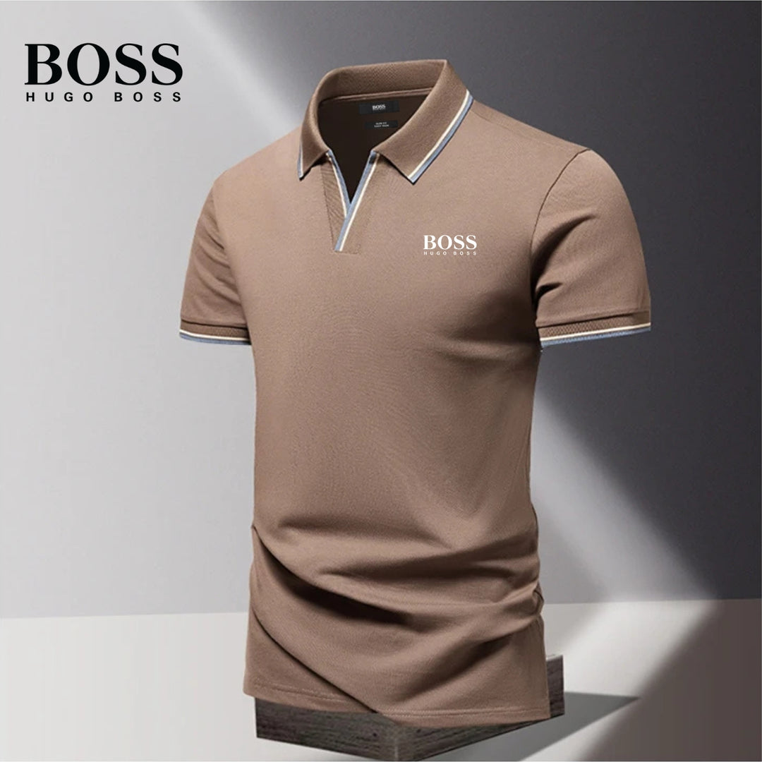 Polo élégant vieil argent