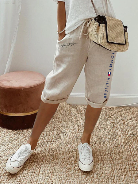 Short en coton pour femme