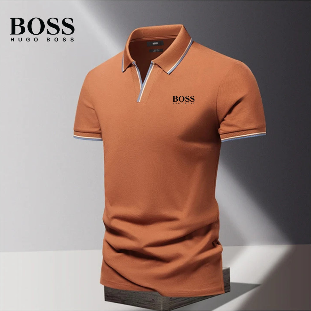Polo élégant vieil argent